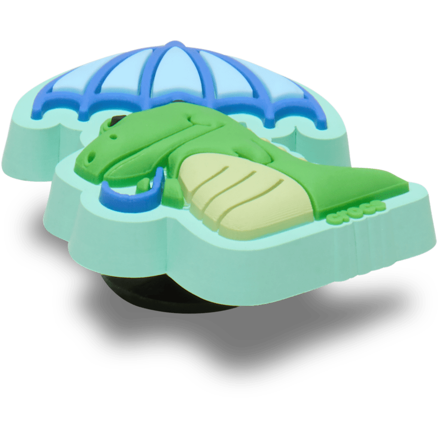 Crocodile with Umbrella - mukautettu kulma - Jibbitz Charms