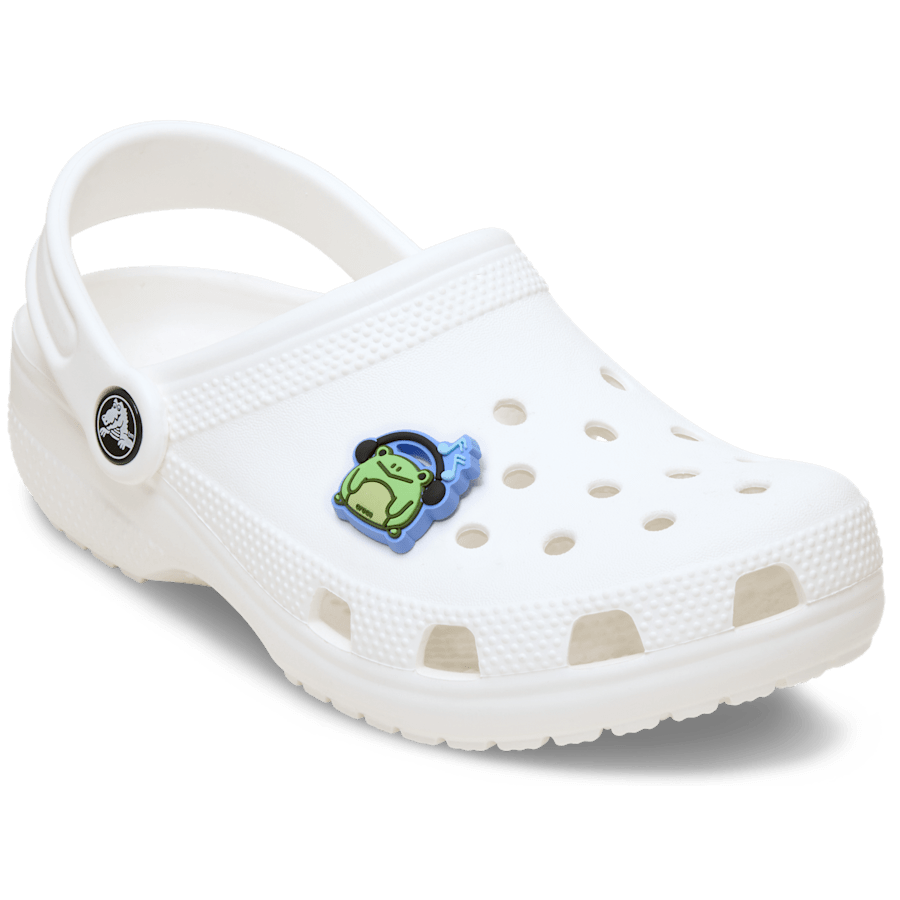 Frog Listening to Music - charm-on-shoes - Jibbitz Charms