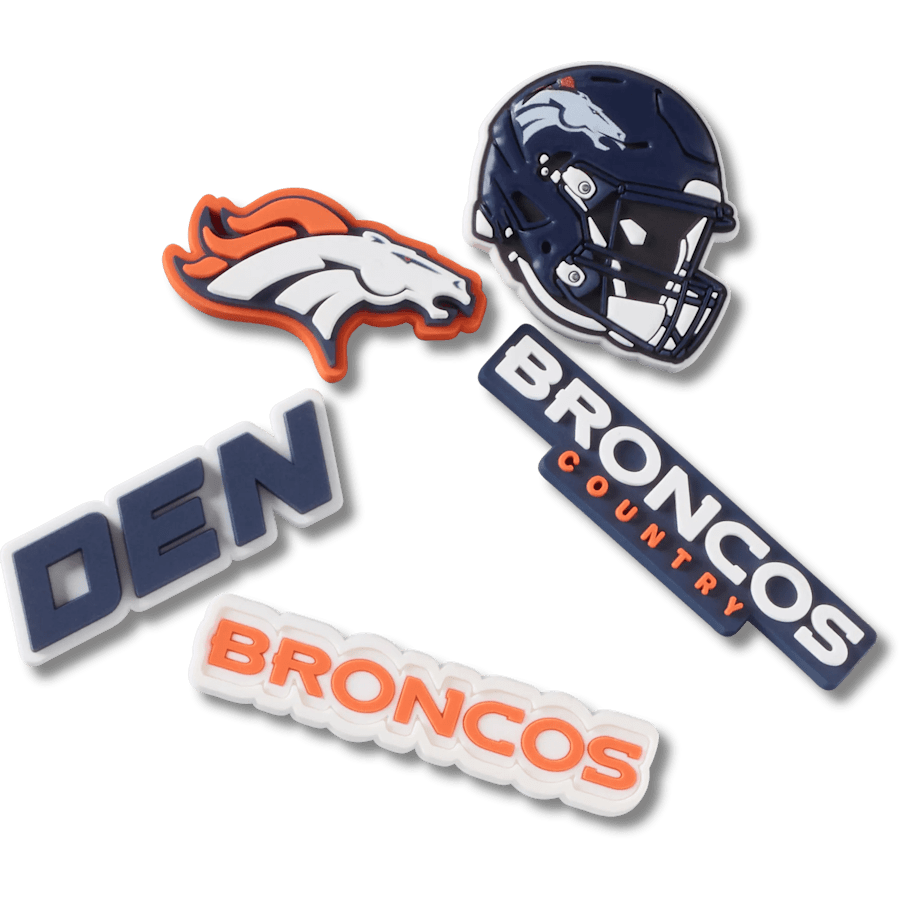Crocs NFL Denver Broncos 5 Pack
