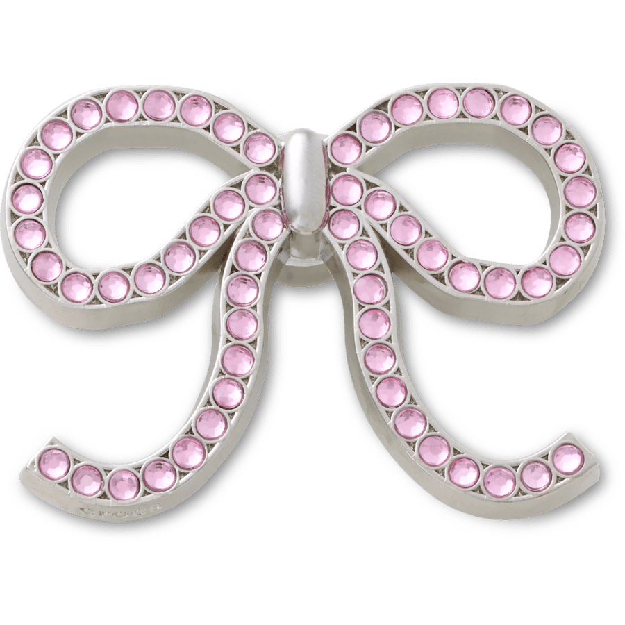 Pink Glittery Bow - Zubehöransicht - Jibbitz Charms
