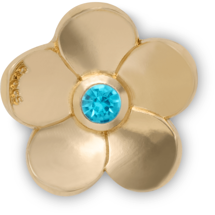 Gold Flower Emblem - vue accessoire - Jibbitz Charms