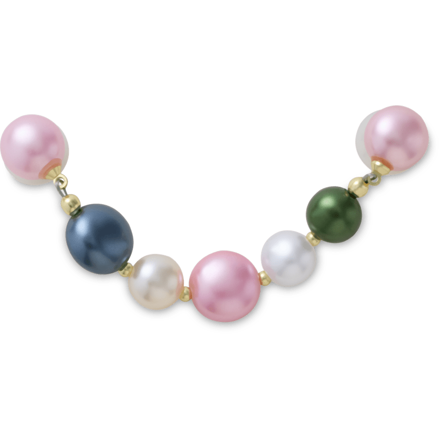 Multi Colored Pearl Chain