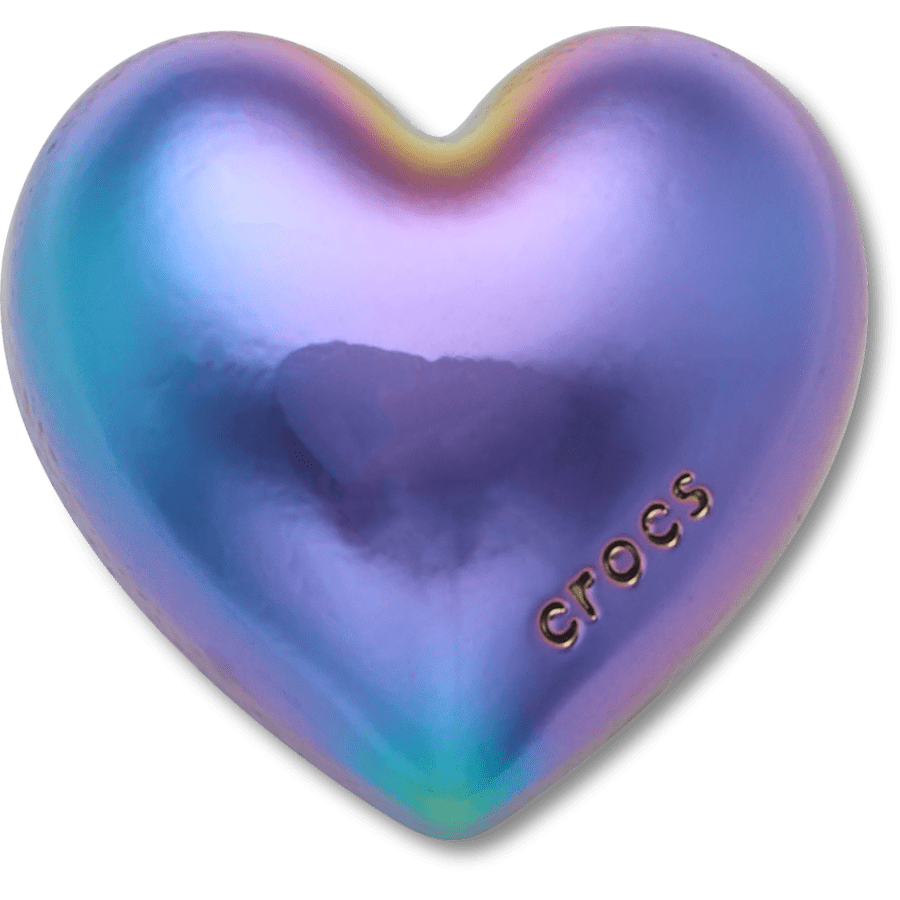 Iridescent Bubble Heart