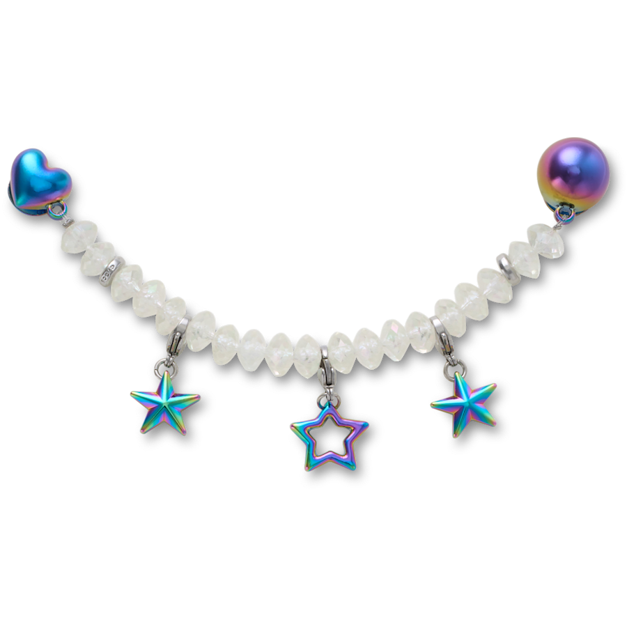 Iridescent SMT Gem Chain