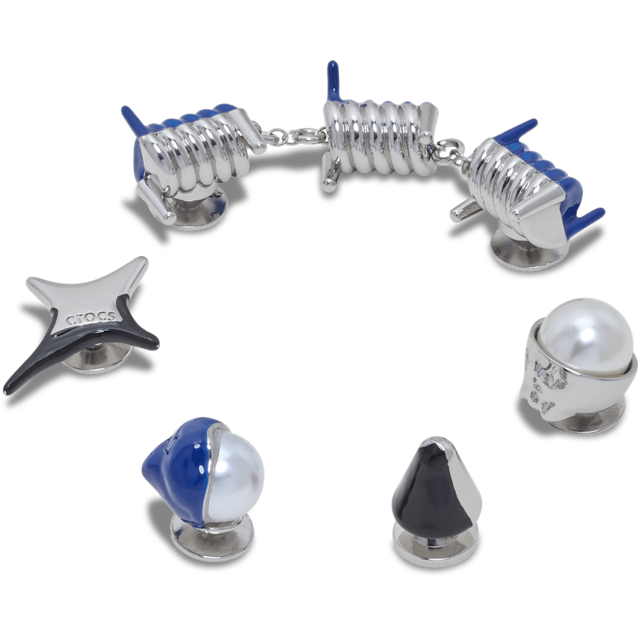 Punk Dipped Enamel 5 Pack - angle personnalisé - Jibbitz Charms