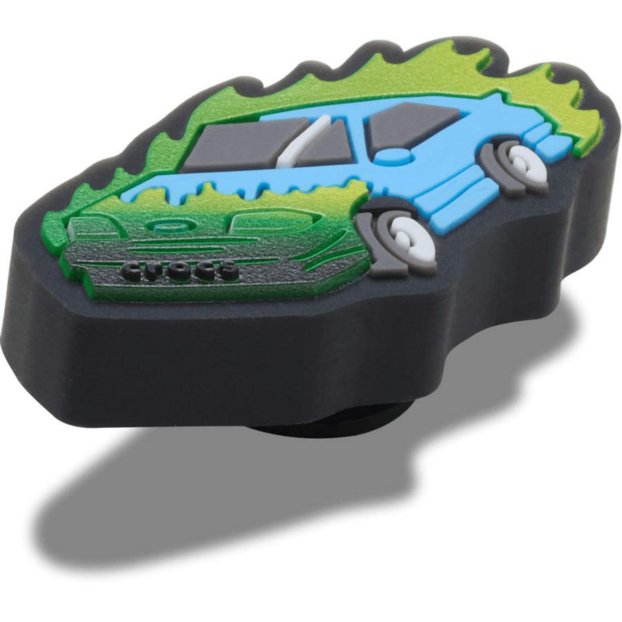 Lights Up Fire Race Car - Custom Angle - Jibbitz Charms