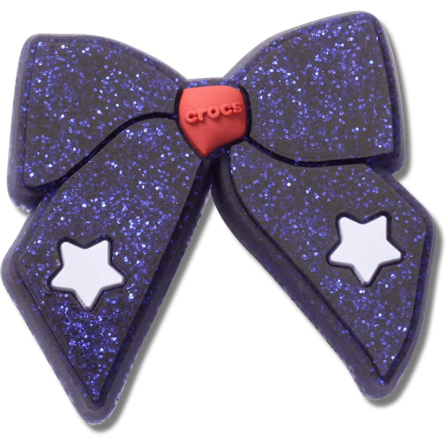 Crocs Glittery Blue Bow