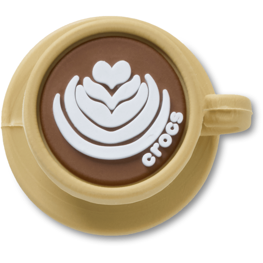 3D Coffee Cup - angle personnalisé - Jibbitz Charms