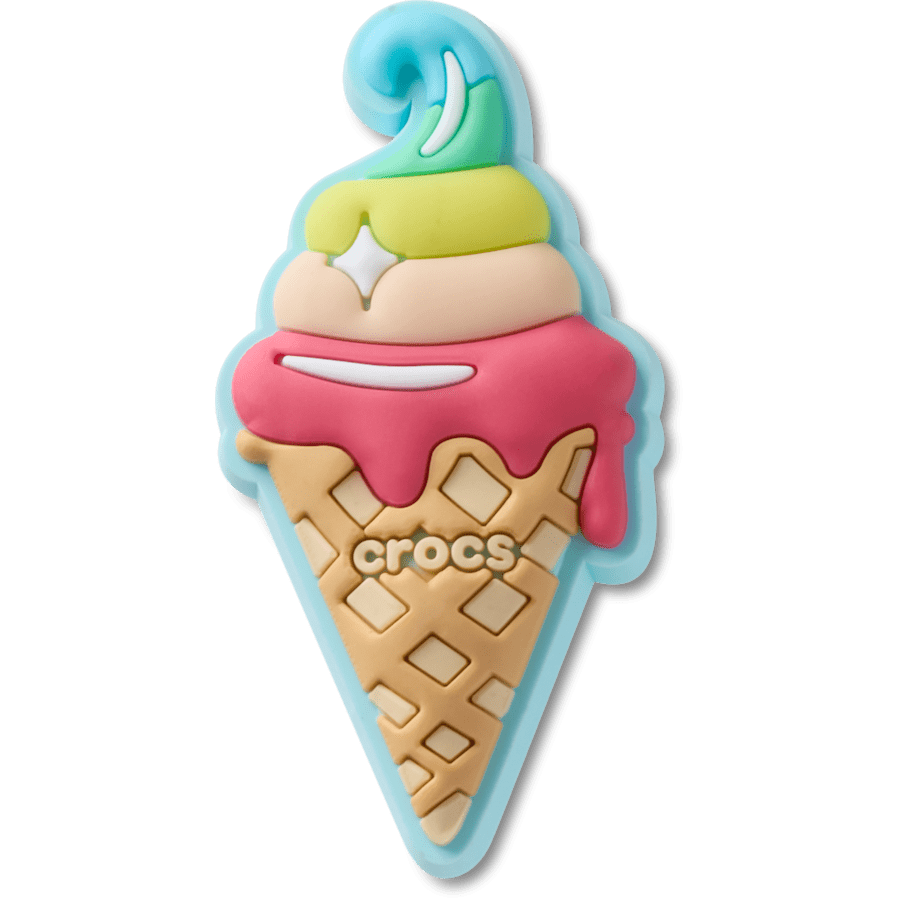 Waffle Ice Cream Cone - vue accessoire - Jibbitz Charms