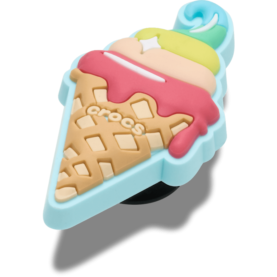 Waffle Ice Cream Cone - Angle personnalisé - Jibbitz Charms