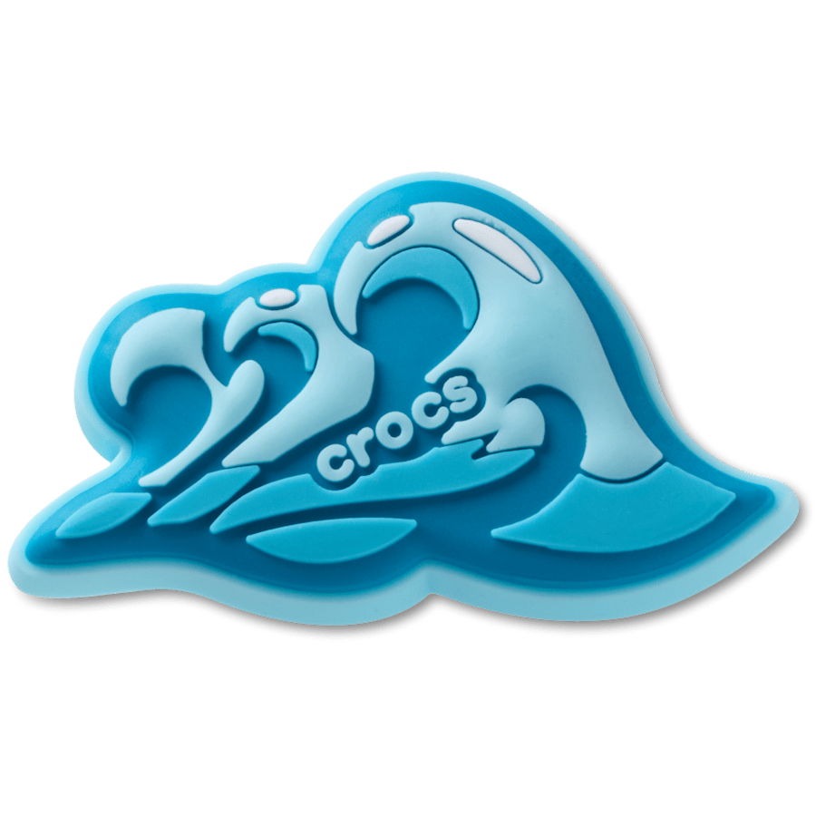 Triple Big Wave - charm view - Jibbitz Charms