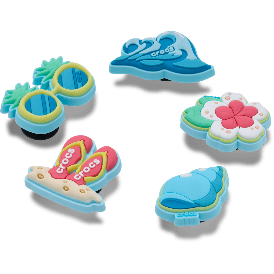 Beach Time 5 Pack - Custom Angle - Jibbitz Charms