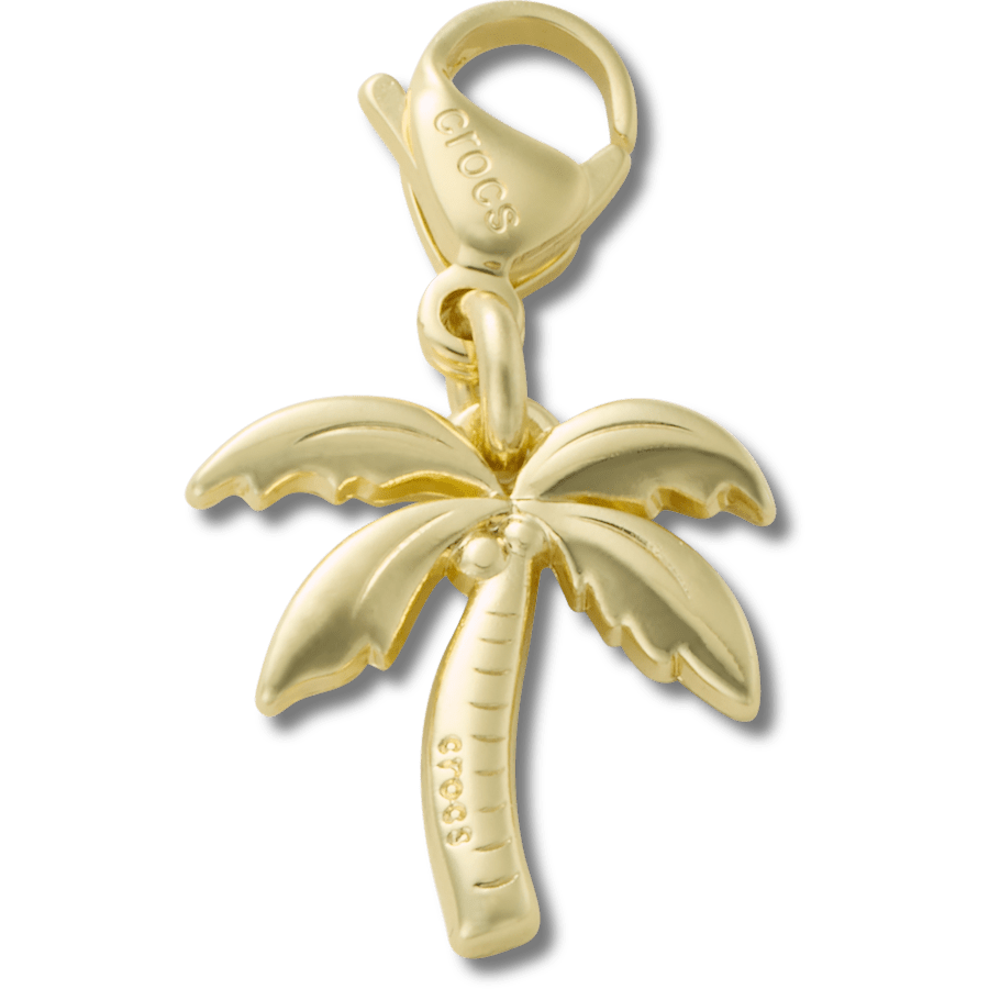 Crocs Gold Palm Tree Charm