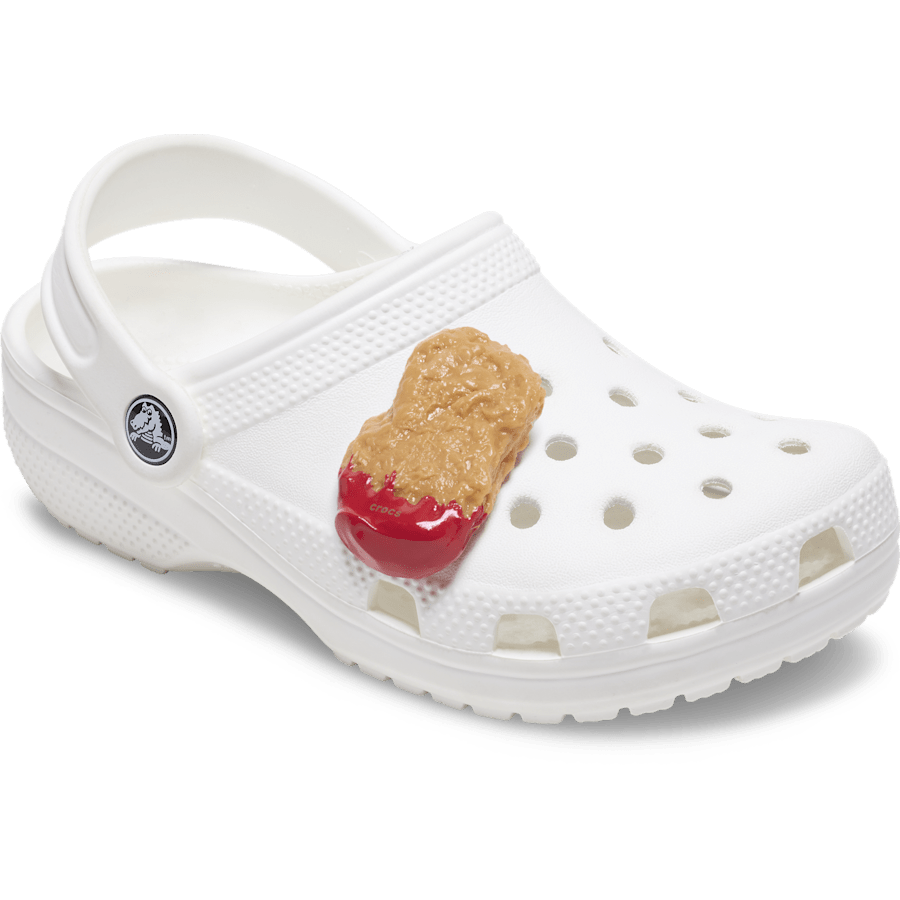 Chicken Nugget Dipped Ketchup - charm-on-shoes - Jibbitz Charms