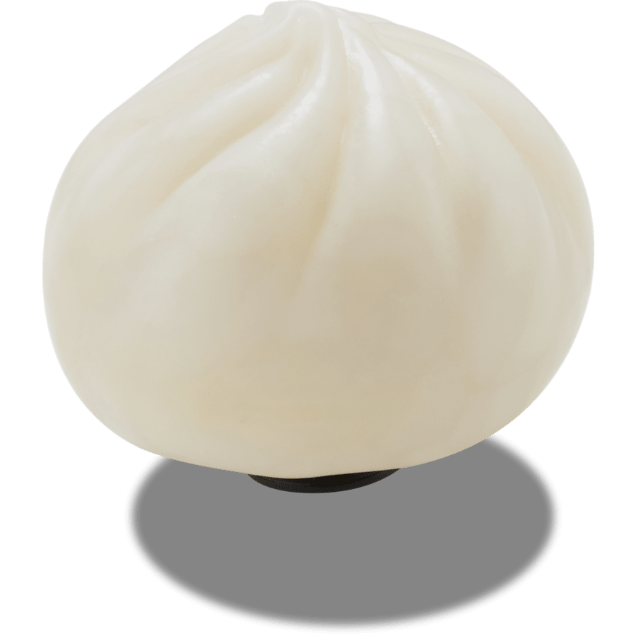 Realistic Dim Sum Bun - aangepaste hoek - Jibbitz Charms