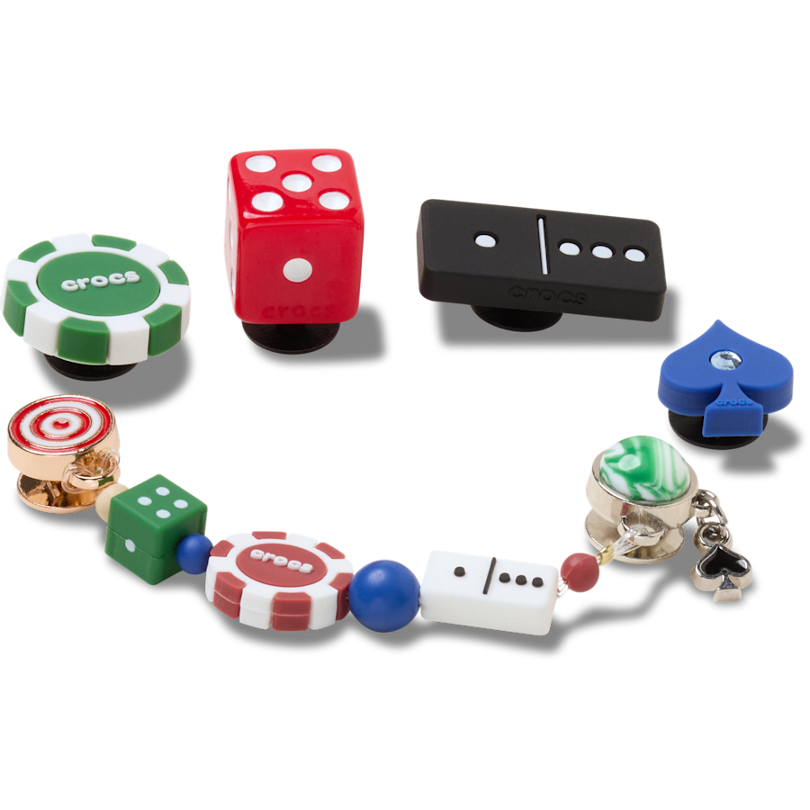 Game Night 5 Pack - angle personnalisé - Jibbitz Charms