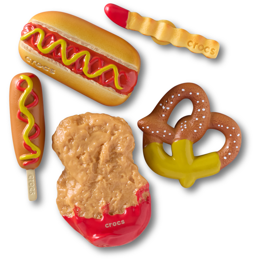YUM Dipped Junk Food 5 Pack - lisävarustenäkymä - Jibbitz Charms