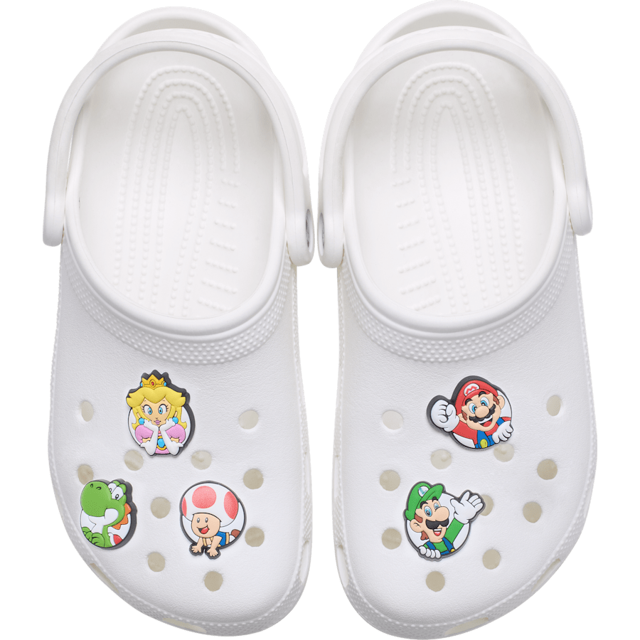 Mario & Freunde 5er-Pack - charm-on-shoes - Jibbitz Charms