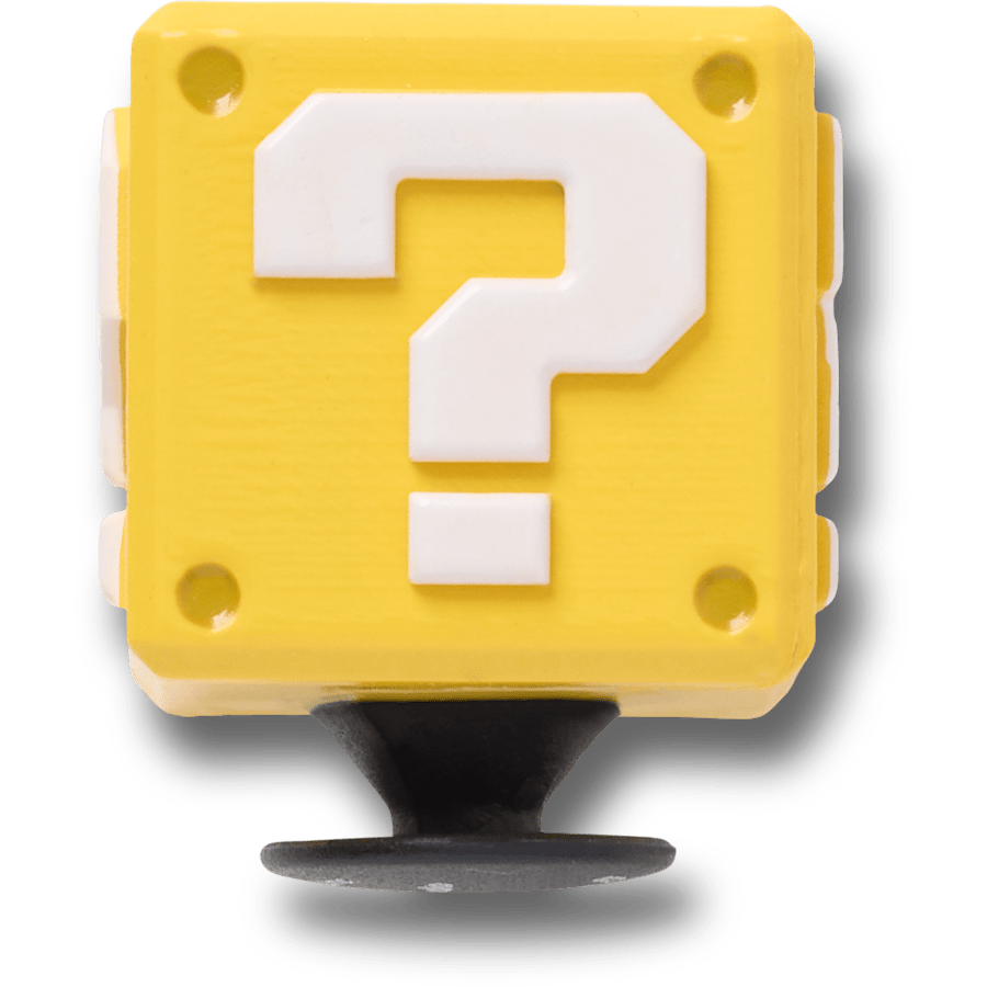 Super Mario™ ? Block - charm view - Jibbitz Charms