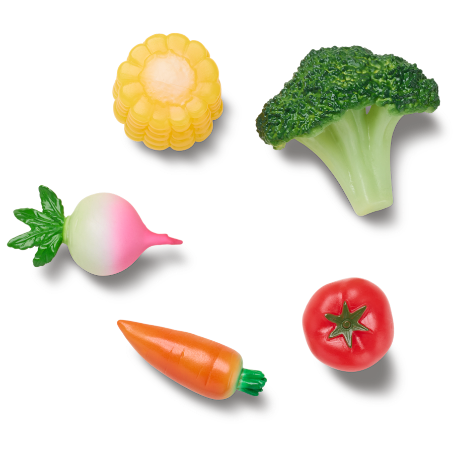 Realistic Veggies 5 Pack