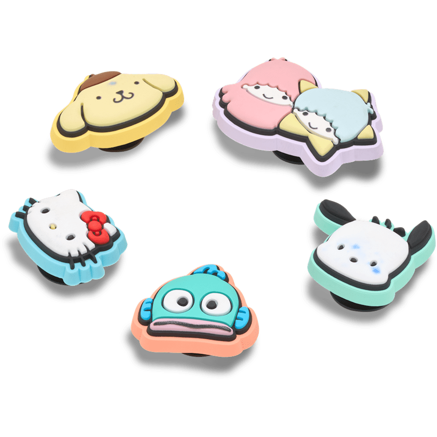 Hello Kitty® and Friends 5er-Pack - benutzerdefinierter Winkel - Jibbitz Charms
