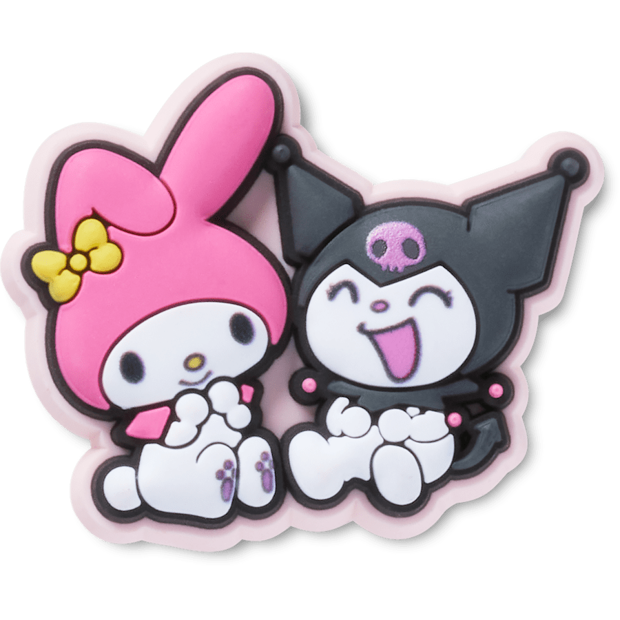 Kuromi™ My Melody™ de Sanrio® - vue accessoire - Jibbitz Charms