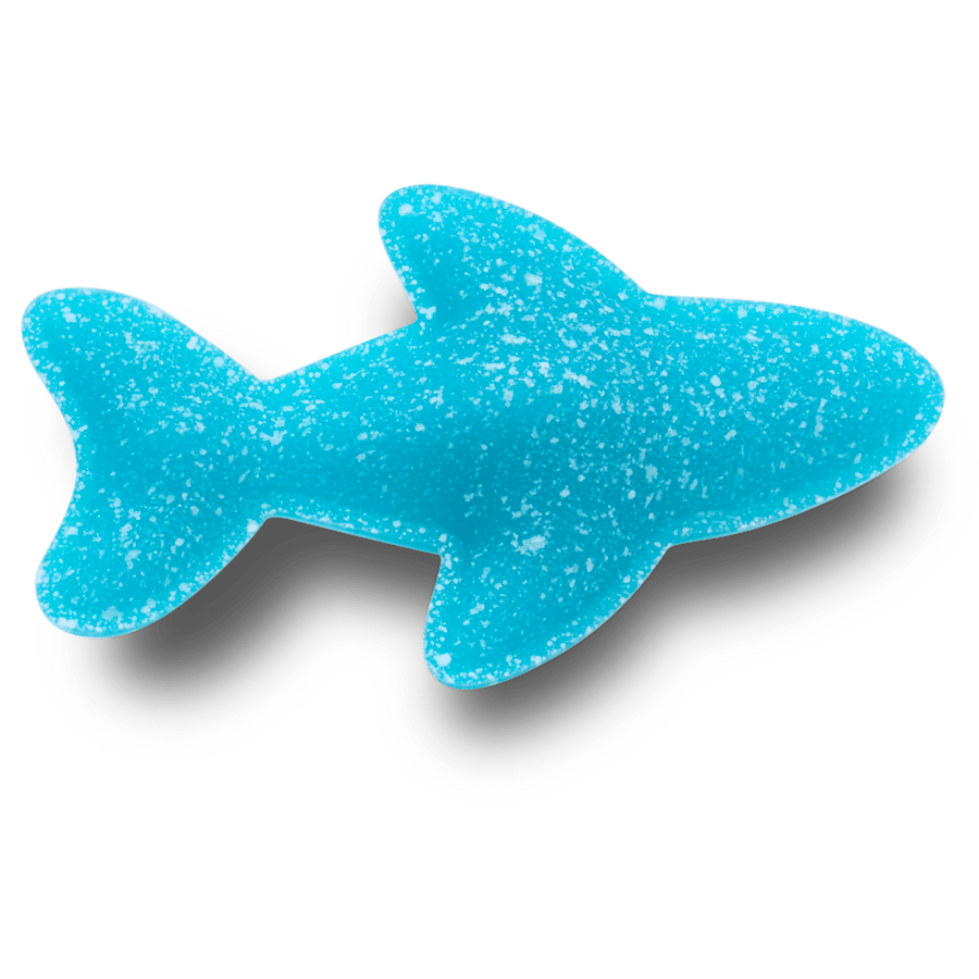 Shark Shaped Candy - vue accessoire - Jibbitz Charms