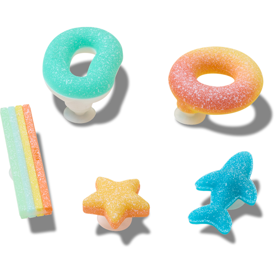 Yummy Colorful Candy 5 Pack - mukautettu kulma - Jibbitz Charms