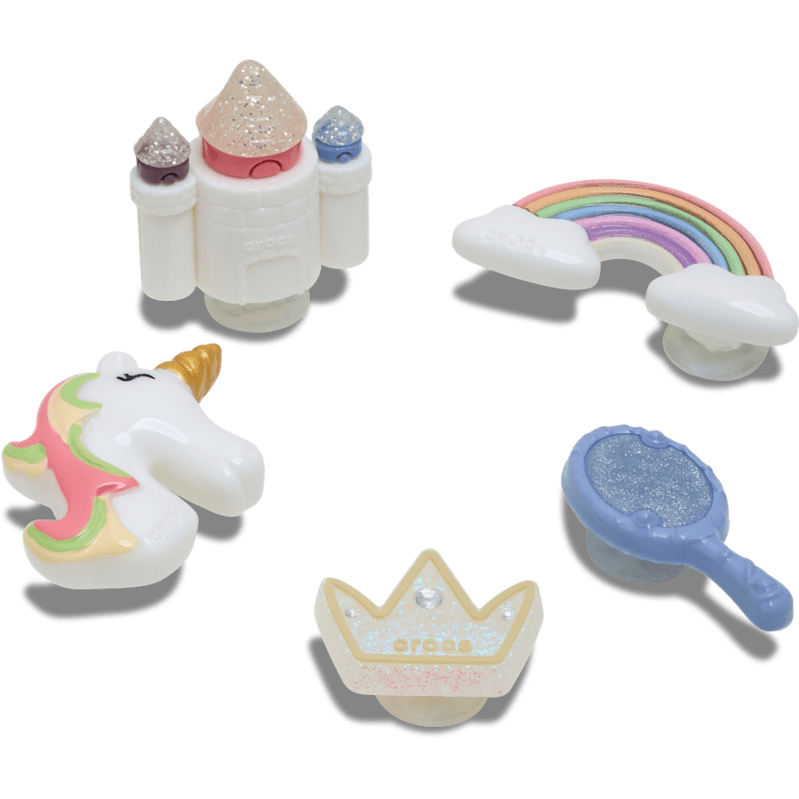 Pretty Princess 5 Pack - mukautettu kulma - Jibbitz Charms