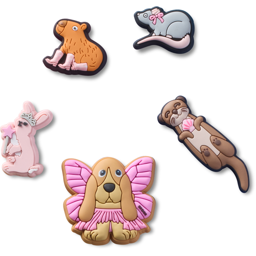 Silly Animals 5 Pack - lisävarustenäkymä - Jibbitz Charms