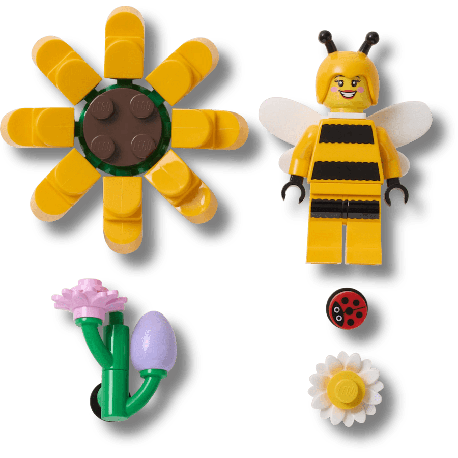 LEGO® Sunshine Garden 5 Pack - charm view - Jibbitz Charms