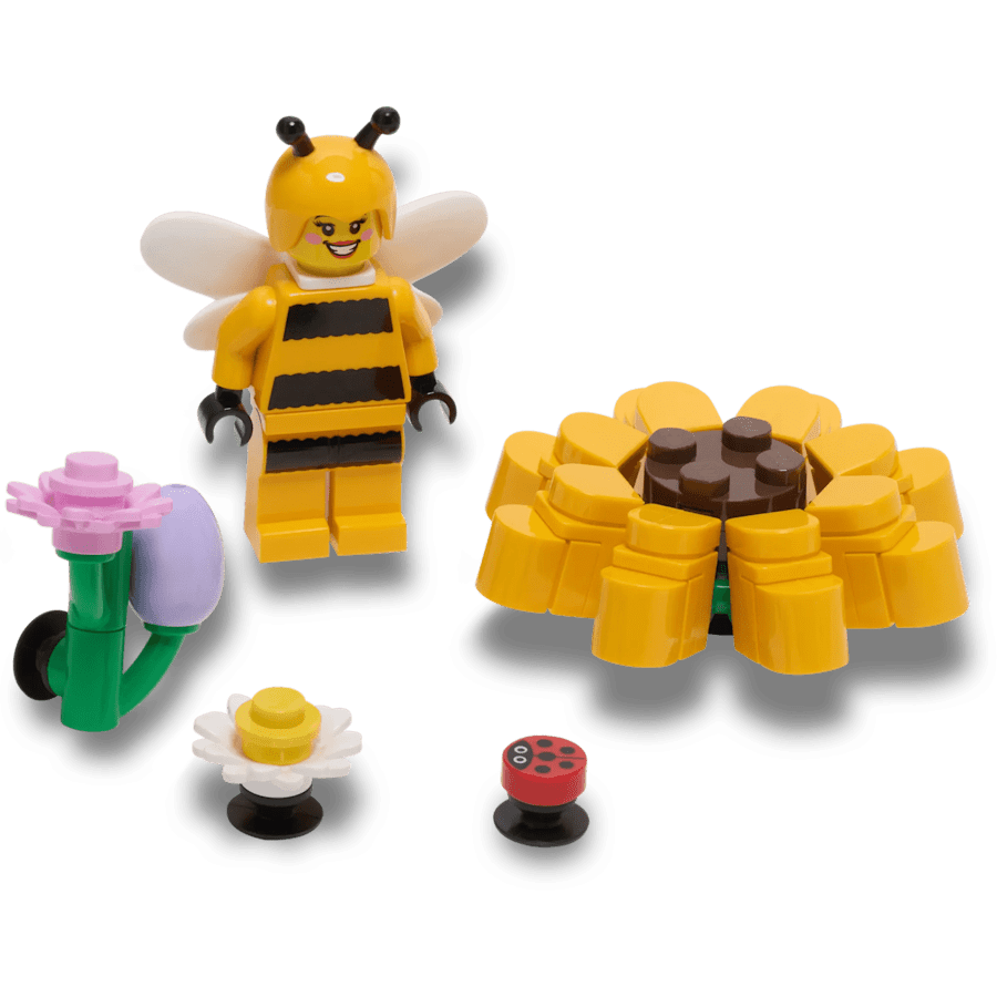 LEGO® Sunshine Garden 5 Pack - Custom Angle - Jibbitz Charms