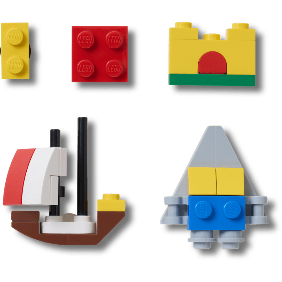 LEGO® Masterbrand viiden pakkaus - lisävarustenäkymä - Jibbitz Charms
