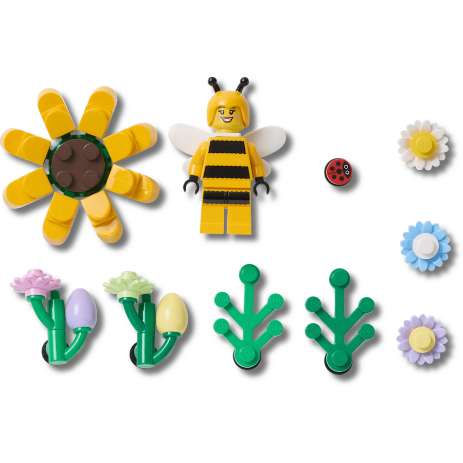 LEGO® Midnight Garden kymmenen pakkaus - lisävarustenäkymä - Jibbitz Charms
