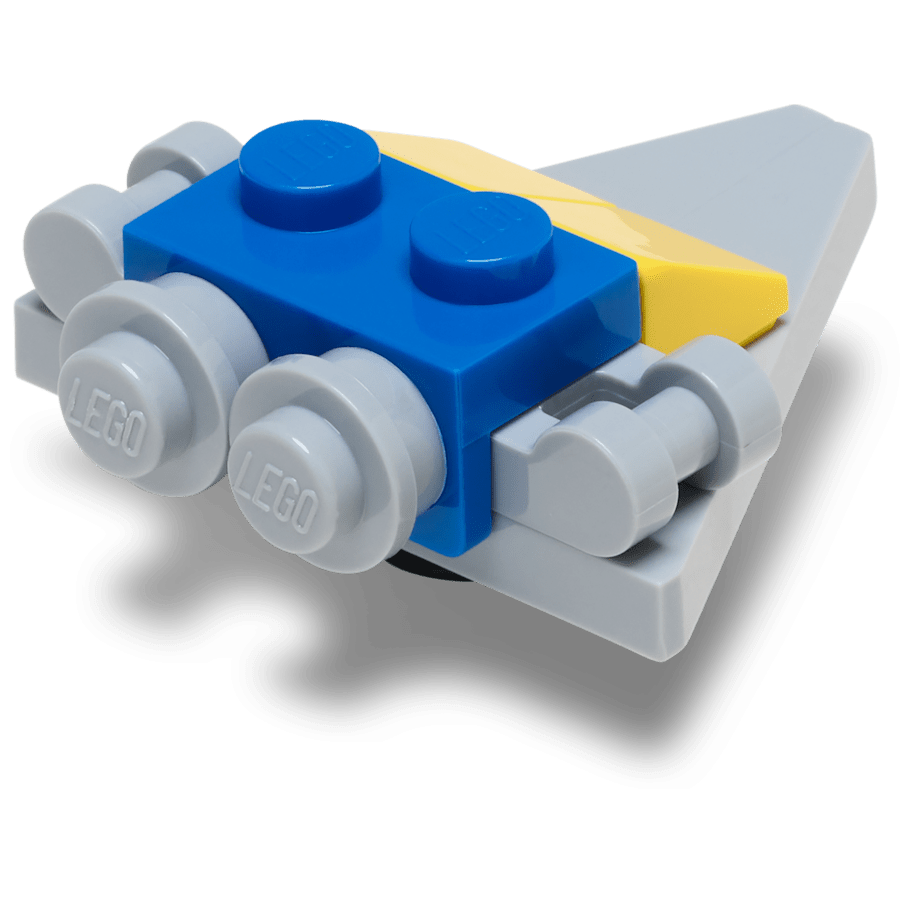 LEGO® Spaceship - mukautettu kulma - Jibbitz Charms