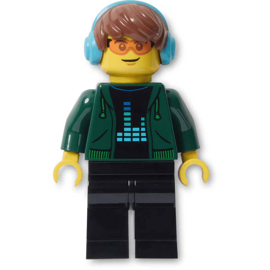 LEGO Gaming Minifigure - lisävarustenäkymä - Jibbitz Charms