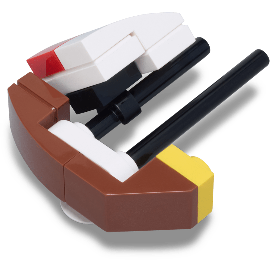 LEGO® Sailboat - mukautettu kulma - Jibbitz Charms