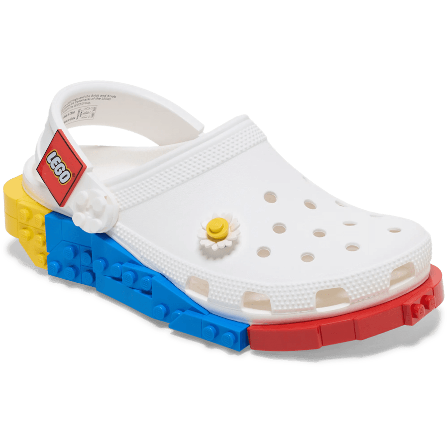 LEGO® White Flower - charm-on-shoes - Jibbitz Charms
