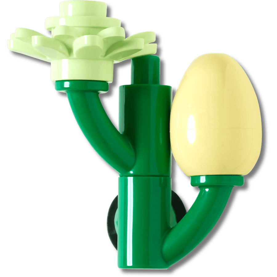 LEGO® Yellow Flower Bud - lisävarustenäkymä - Jibbitz Charms
