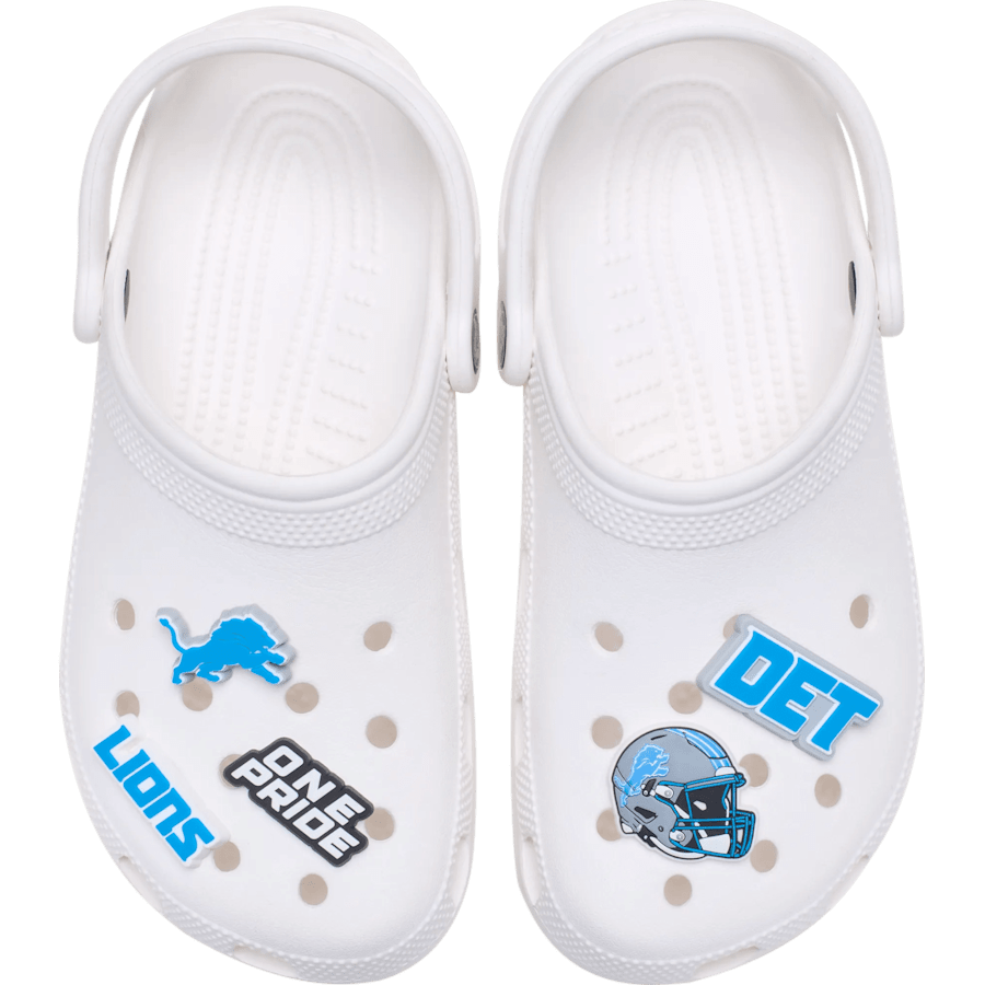 NFL Detroit Lions 5 Pack - charm-on-shoes - Jibbitz Charms