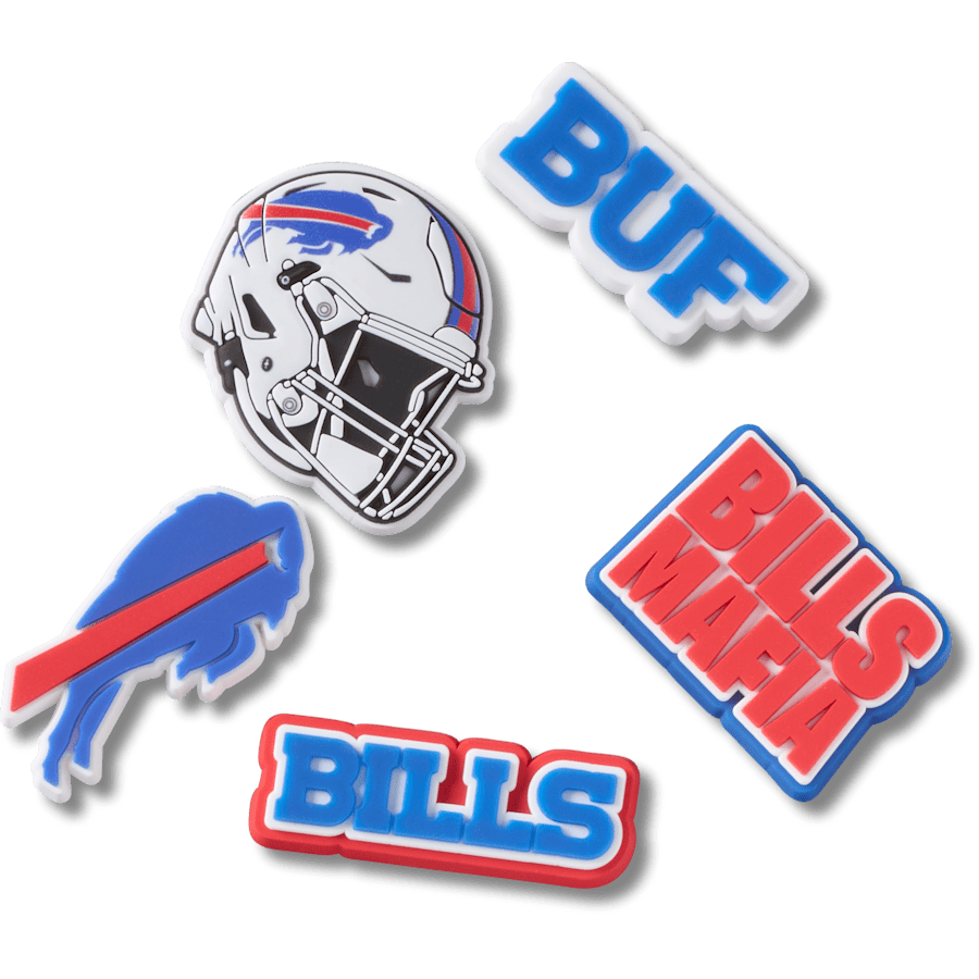 NFL Buffalo Bills 5 Pack - vue accessoire - Jibbitz Charms