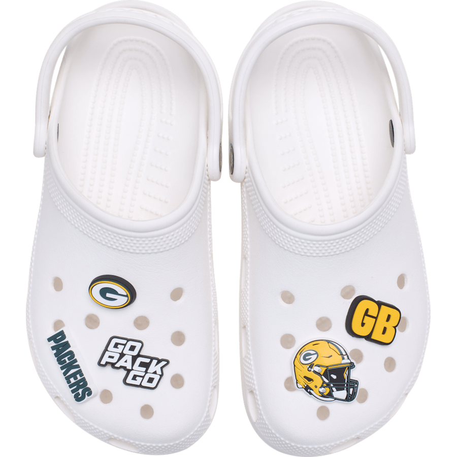 NFL Green Bay Packers 5 Pack - charm-on-shoes - Jibbitz Charms
