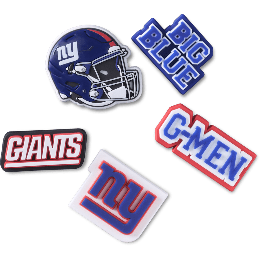 NFL New York Giants 5 Pack - Charm view - Jibbitz Charms