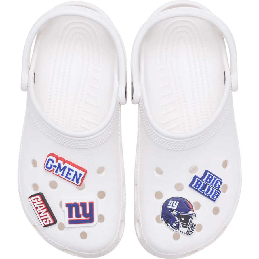 NFL New York Giants 5 Pack - Charm on shoes - Jibbitz Charms