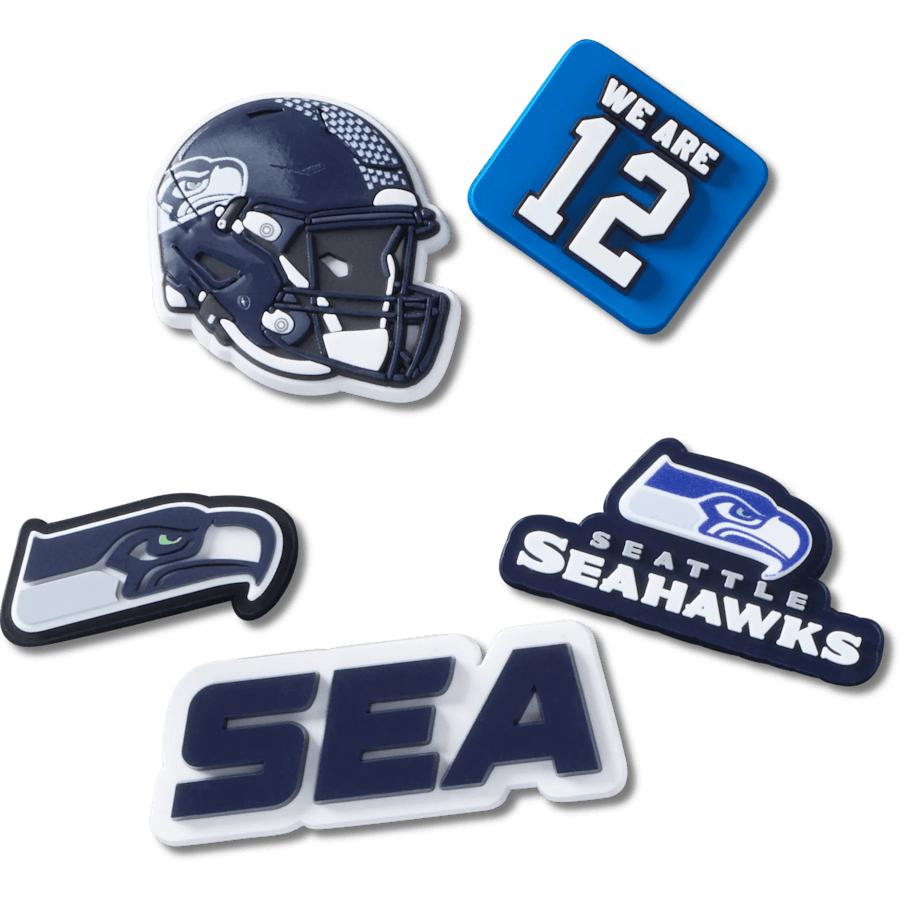 Crocs NFL Seattle Seahawks 5 Pack