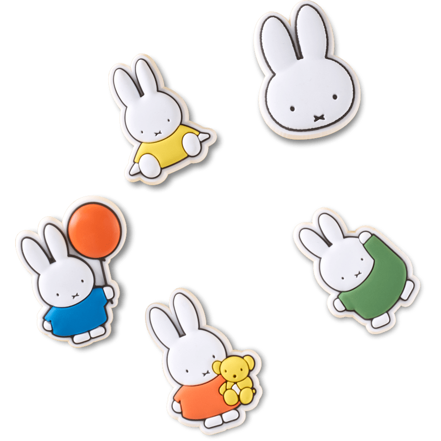 Miffy 5 Pack - lisävarustenäkymä - Jibbitz Charms