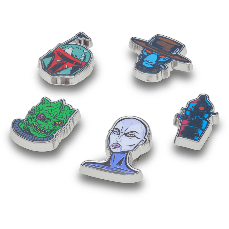 STAR WARS™ -hahmot, viiden pakkaus - mukautettu kulma - Jibbitz Charms