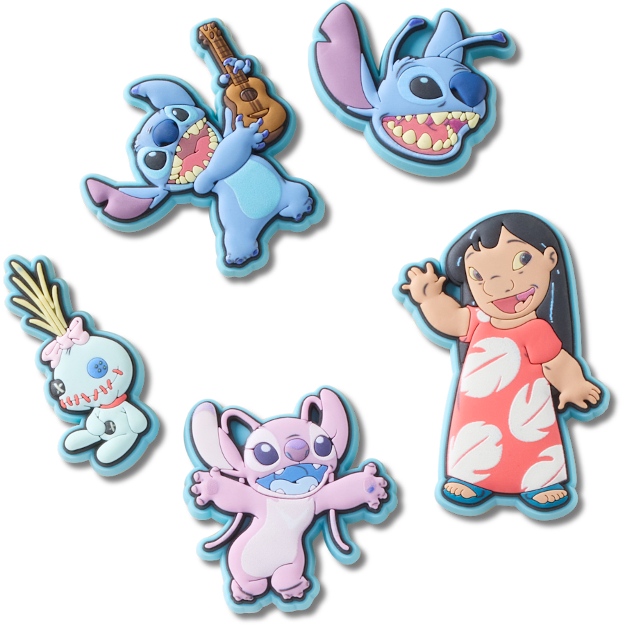 Disney Lilo & Stitch 5 Pack - charm view - Jibbitz Charms