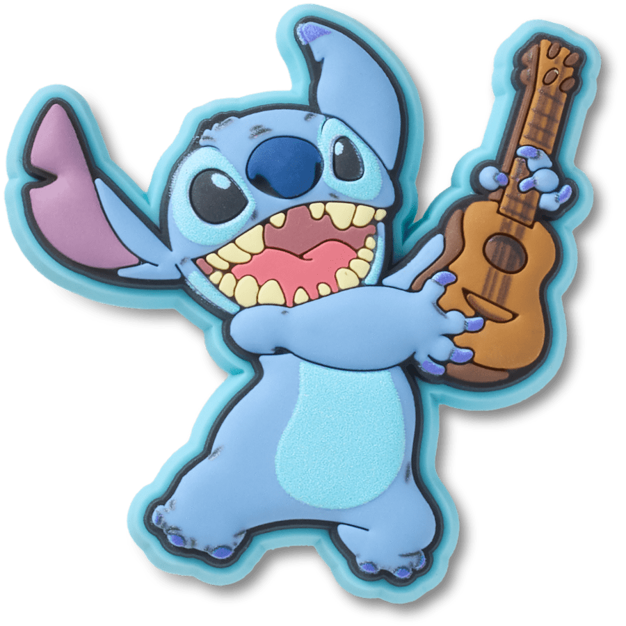 Disney Stitch Ukulele - vue accessoire - Jibbitz Charms