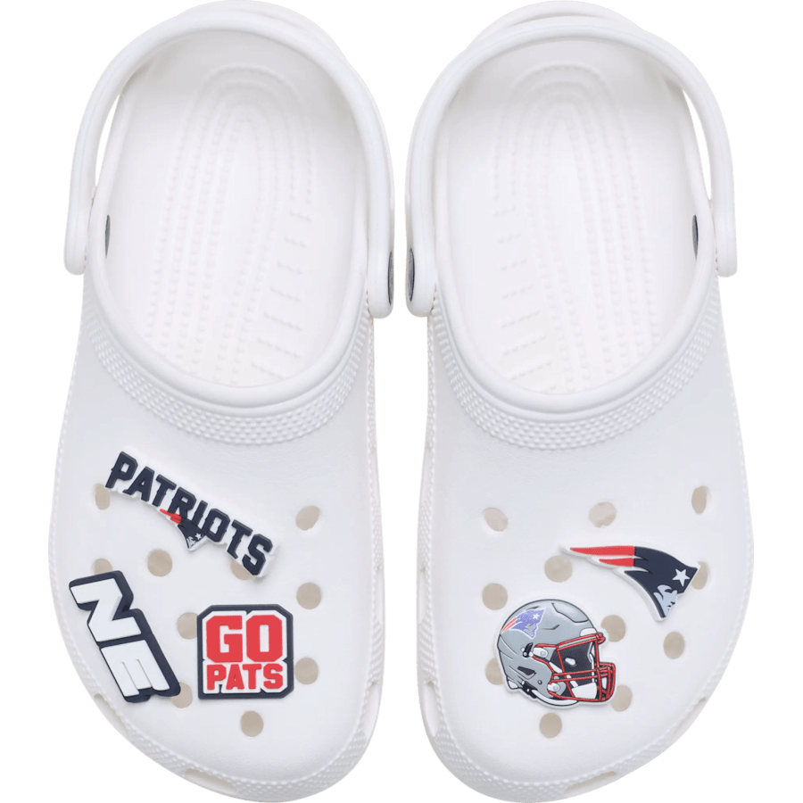 NFL New England Patriots 5 Pack - charm-on-shoes - Jibbitz Charms